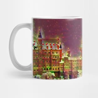 Castle On The Hills Graphic Art Design | Digital Art | Painting Mug